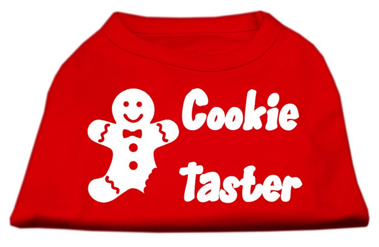 Cookie Taster Screen Print Shirts Red XL