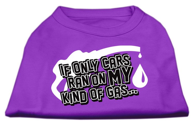 My Kind of Gas Screen Print Shirts  Purple XXXL