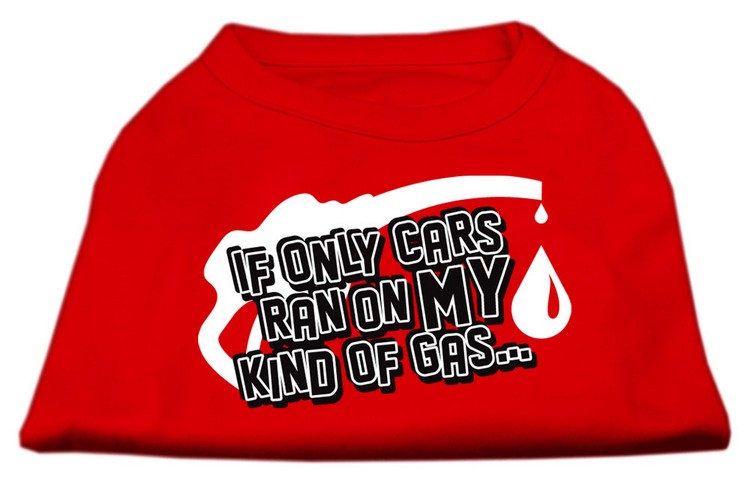 My Kind of Gas Screen Print Shirts  Red S