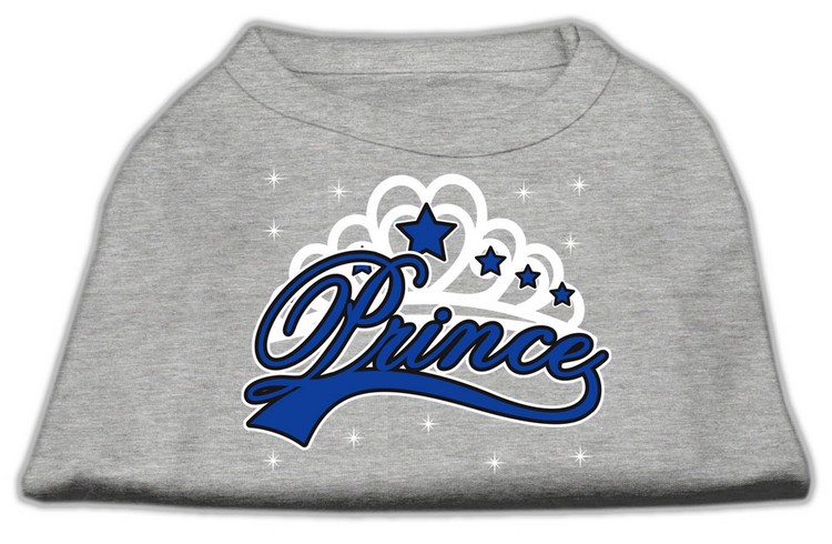 I'm a Prince Screen Print Shirts Grey Sm