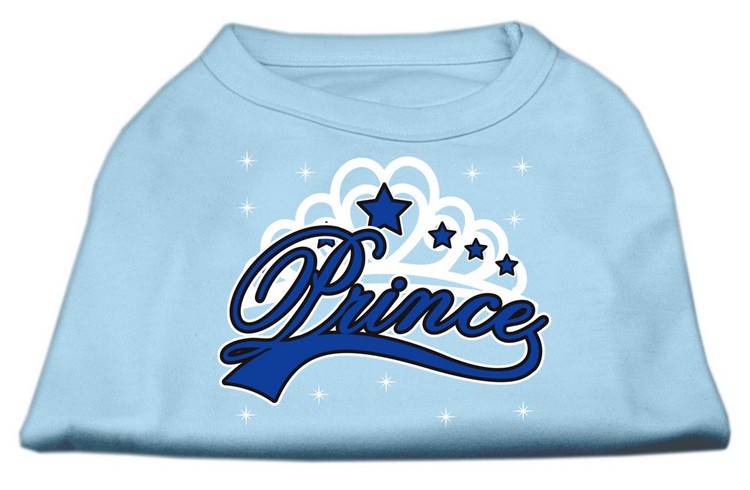 I'm a Prince Screen Print Shirts Baby Blue XS