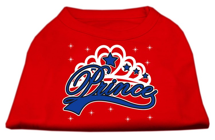 I'm a Prince Screen Print Shirts Red XS