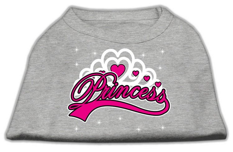 I'm a Princess Screen Print Shirts Grey XS