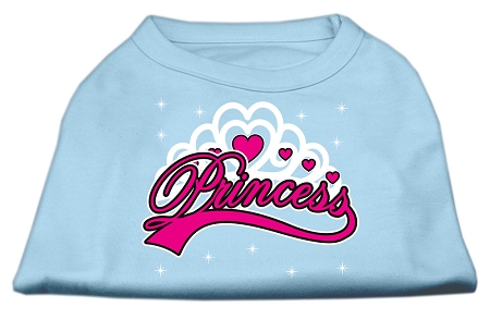 I'm a Princess Screen Print Shirts Baby Blue XS