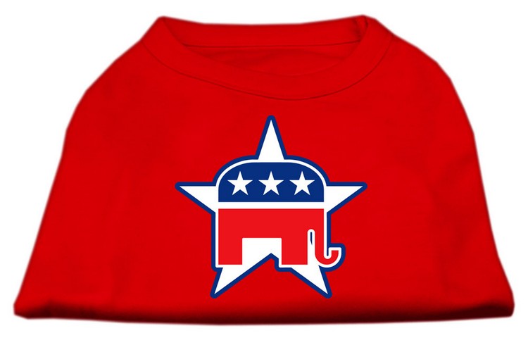 Republican Screen Print Shirts Red XXL