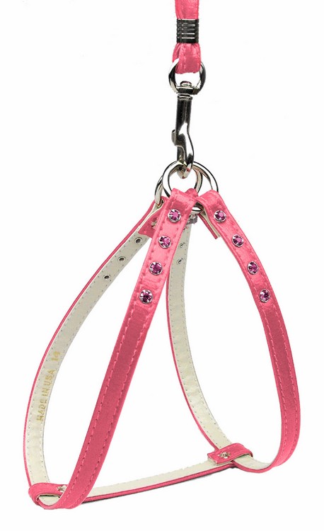 Step-In Harness Pink w/ Pink Stones 10