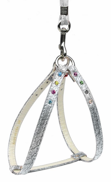 Confetti Step In Harness Silver 14