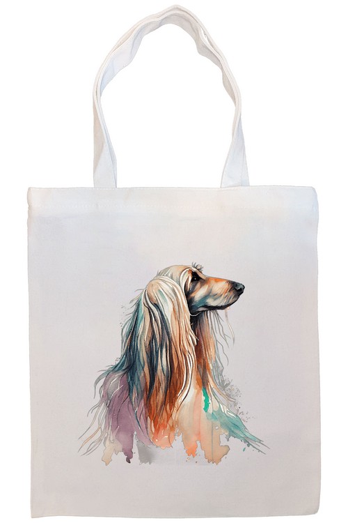 Afghan Hound Canvas Tote Bag Style2