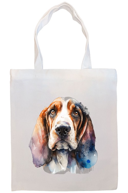 Bassett Hound Canvas Tote Bag Style4