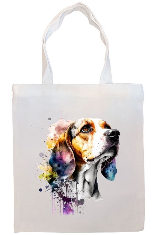 Beagle Canvas Tote Bag Style1