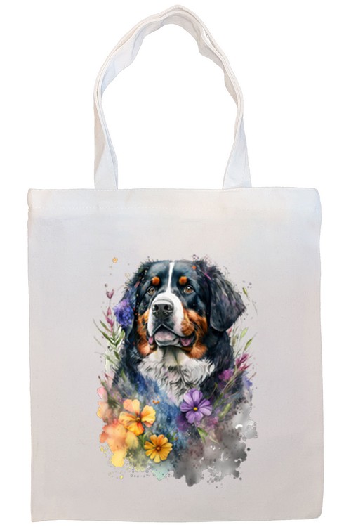 Bernese Mountain Dog Canvas Tote Bag Style1