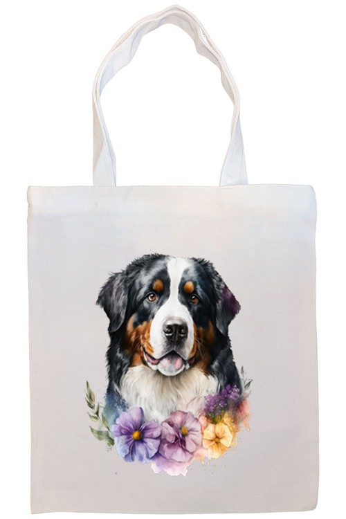 Bernese Mountain Dog Canvas Tote Bag Style4