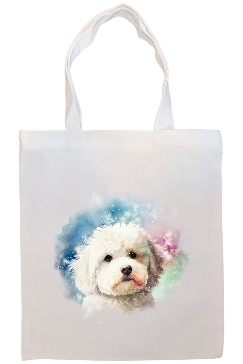 Bichon Frise Canvas Tote Bag Style1