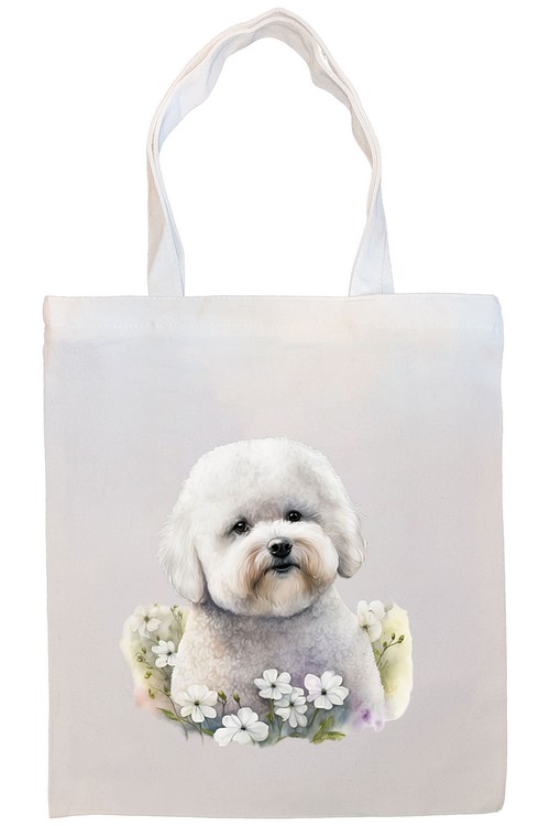 Bichon Frise Canvas Tote Bag Style4