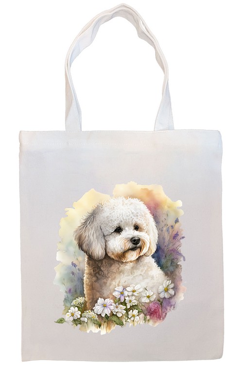 Bichon Frise Canvas Tote Bag Style5