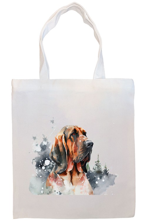 Bloodhound Canvas Tote Bag Style1