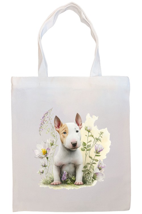 Bull Terrier Canvas Tote Bag Style4