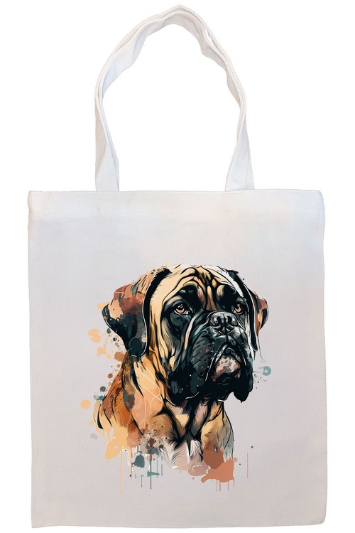 Bullmastiff Canvas Tote Bag Style4