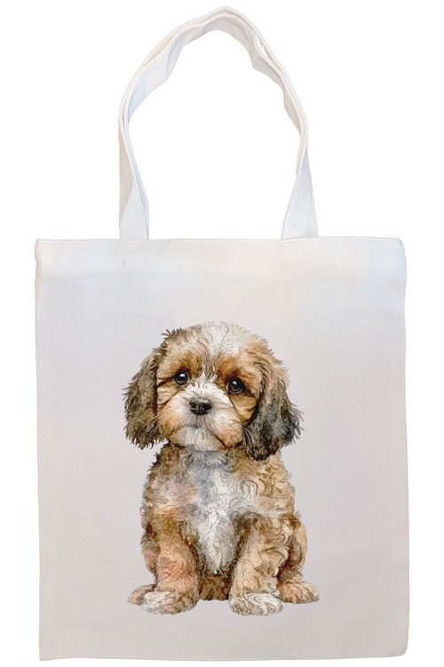 Cavapoo Canvas Tote Bag Style1