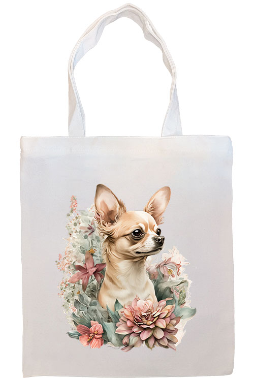 Chihuahua Canvas Tote Bag Style1