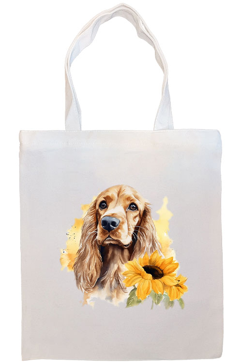 Cocker Spaniel Canvas Tote Bag Style4