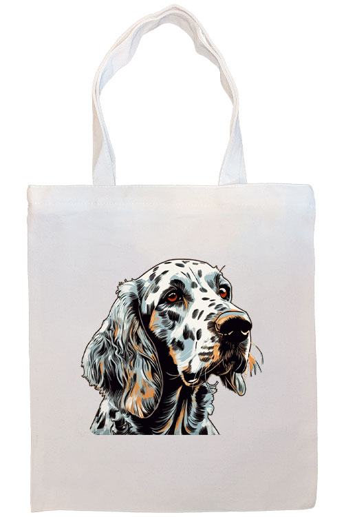 English Setter Canvas Tote Bag Style1