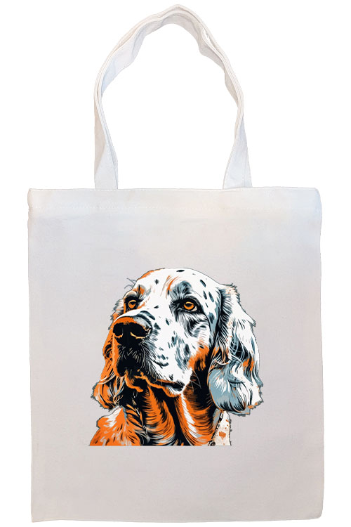 English Setter Canvas Tote Bag Style2