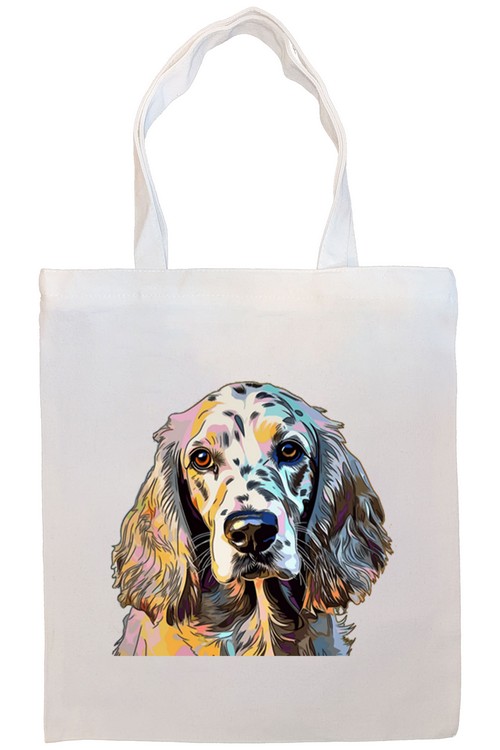 English Setter Canvas Tote Bag Style3