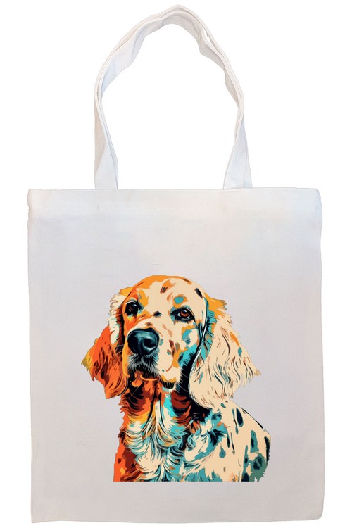 English Setter Canvas Tote Bag Style4