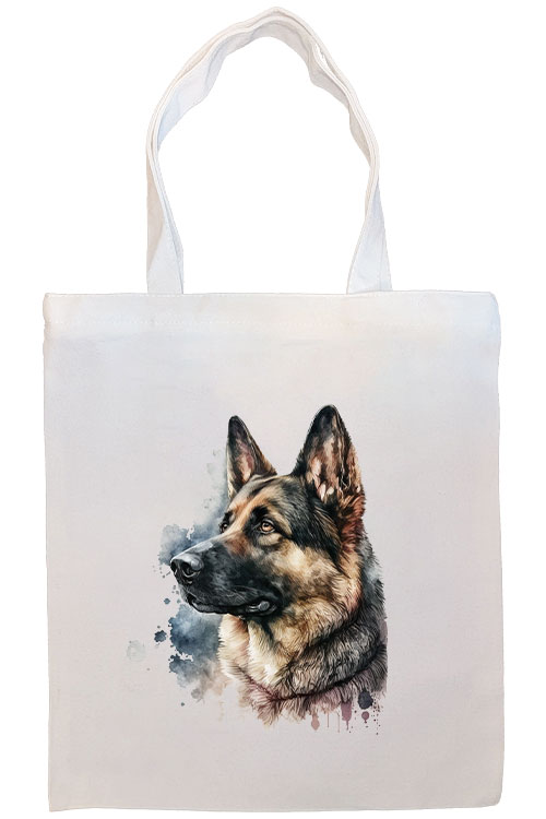 German Shepherd Canvas Tote Bag Style1