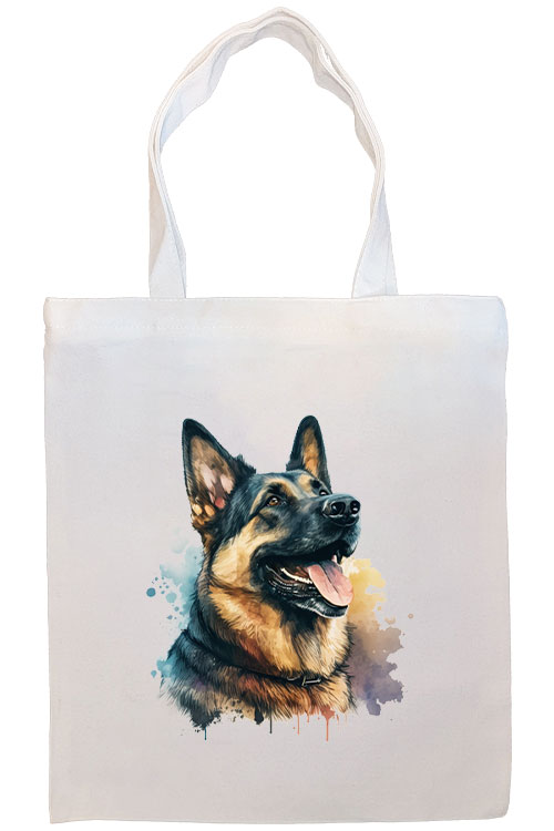 German Shepherd Canvas Tote Bag Style2