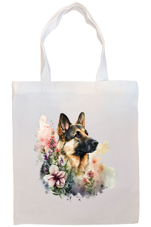 German Shepherd Canvas Tote Bag Style3