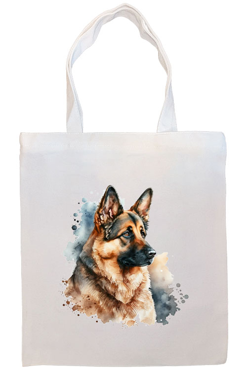 German Shepherd Canvas Tote Bag Style4