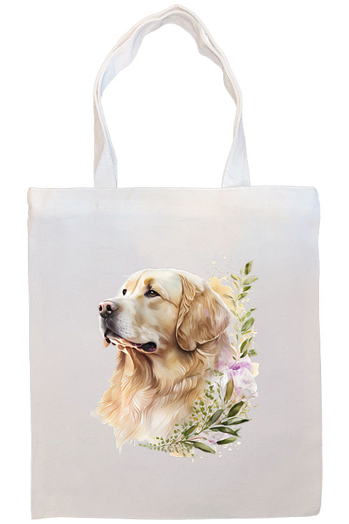 Golden Retriever Canvas Tote Bag Style2