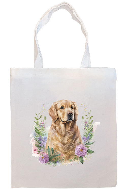 Golden Retriever Canvas Tote Bag Style3