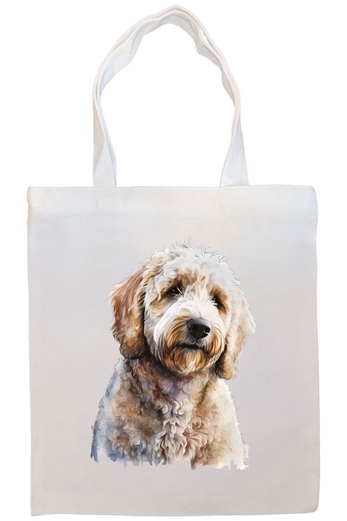 Goldendoodle Canvas Tote Bag Style1