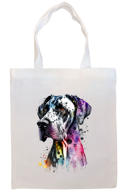 Great Dane Canvas Tote Bag Style1