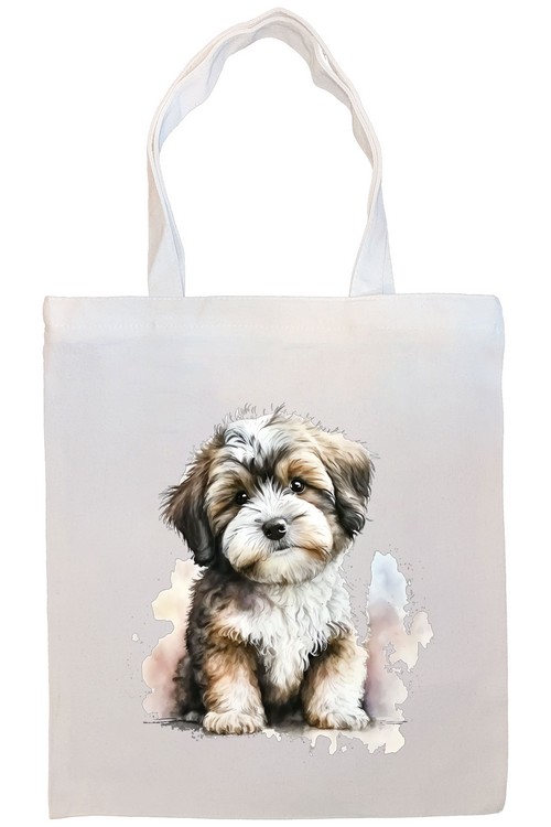 Havanese Canvas Tote Bag Style3