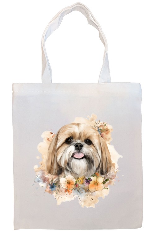 Lhasa Apso Canvas Tote Bag Style1