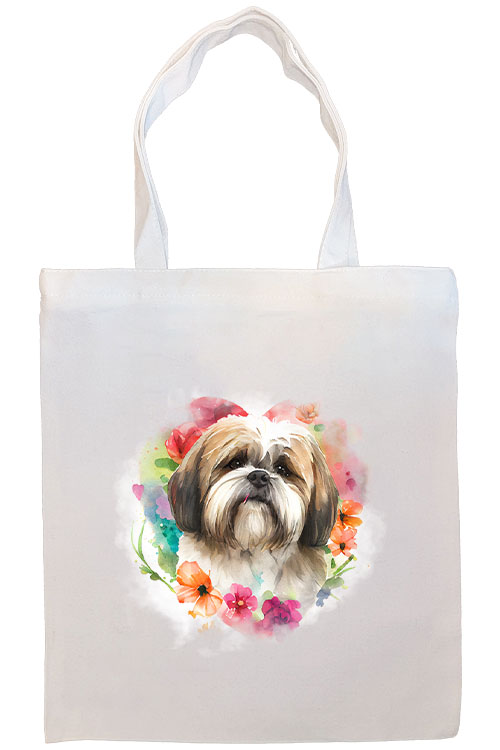 Lhasa Apso Canvas Tote Bag Style2