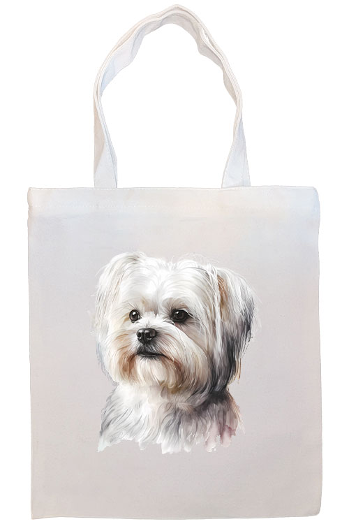 Maltese Canvas Tote Bag Style3