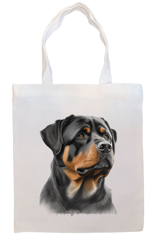 Rottweiler Canvas Tote Bag Style1