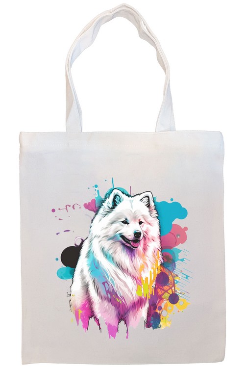 Samoyed Canvas Tote Bag Style1