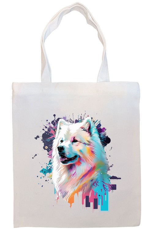 Samoyed Canvas Tote Bag Style2