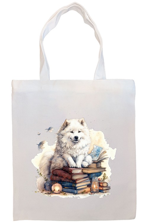 Samoyed Canvas Tote Bag Style3