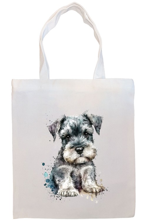 Schnauzer Canvas Tote Bag Style4