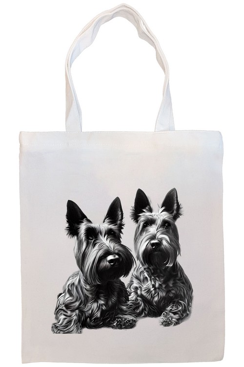 Scottie Canvas Tote Bag Style1