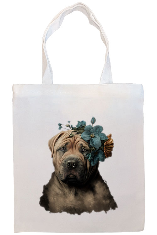 Shar-Pei Canvas Tote Bag Style1