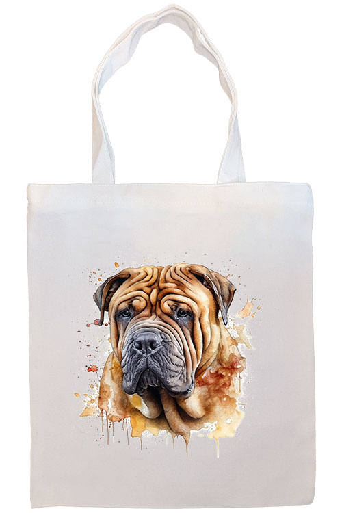 Shar-Pei Canvas Tote Bag Style3