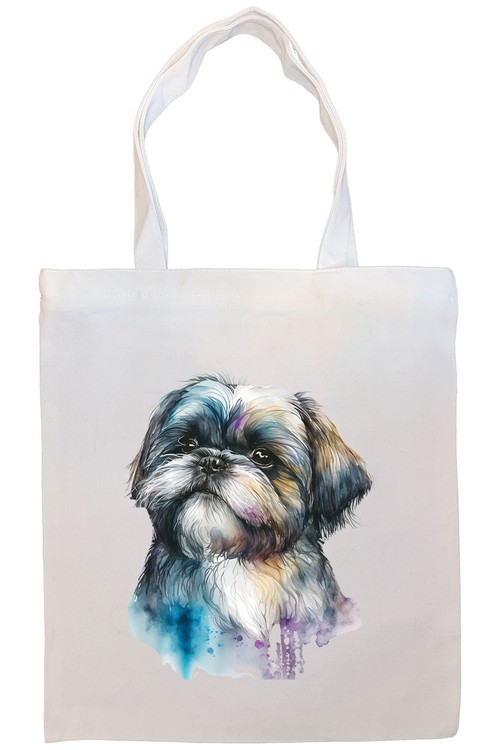 Shih Tzu Canvas Tote Bag Style4